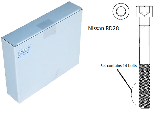 Nissan RD28 Head Bolts